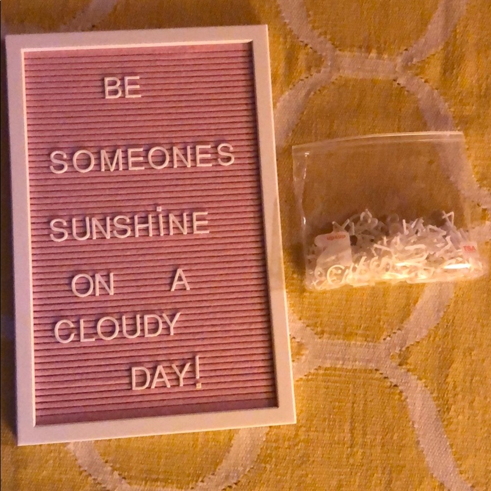 Letter board